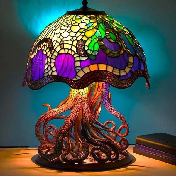 Resin Dog Statue Night Light for Home & Office Décor