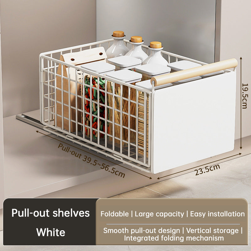 Pull-Out Kitchen Cabinet Organizer Drawer