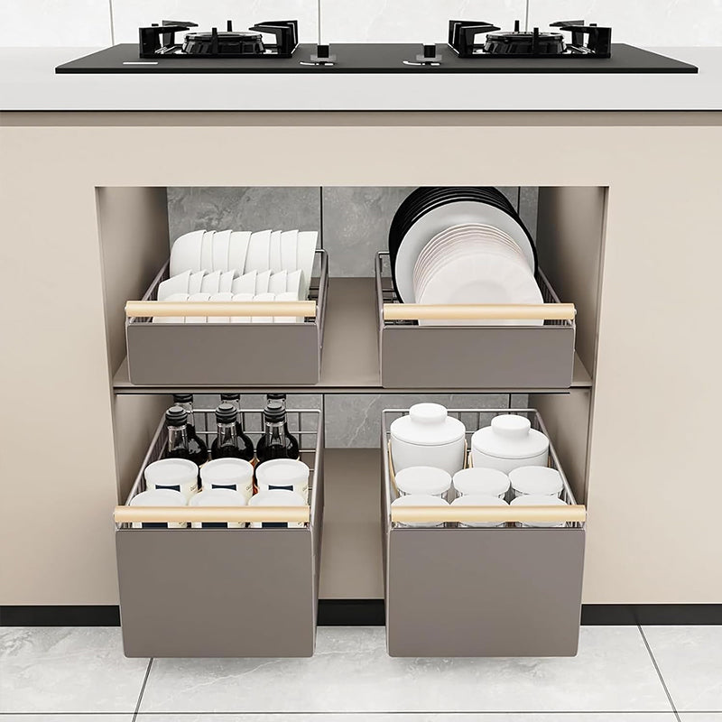 Pull-Out Kitchen Cabinet Organizer Drawer