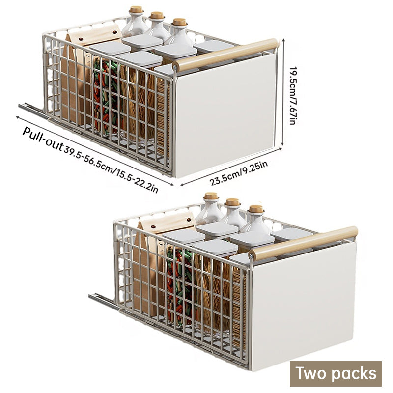 Pull-Out Kitchen Cabinet Organizer Drawer