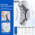 Adjustable Knob Knee Brace with Spring Support