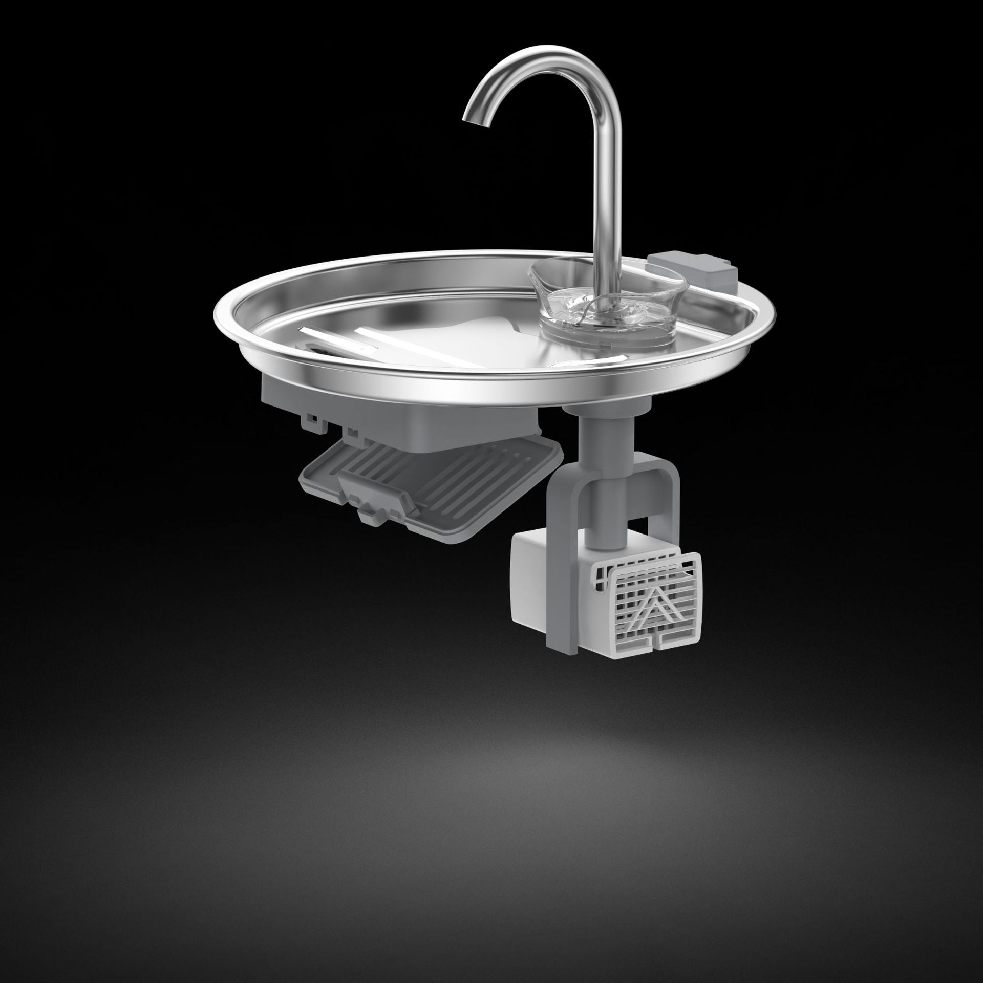 Stainless Steel Automatic Pet Water Fountain