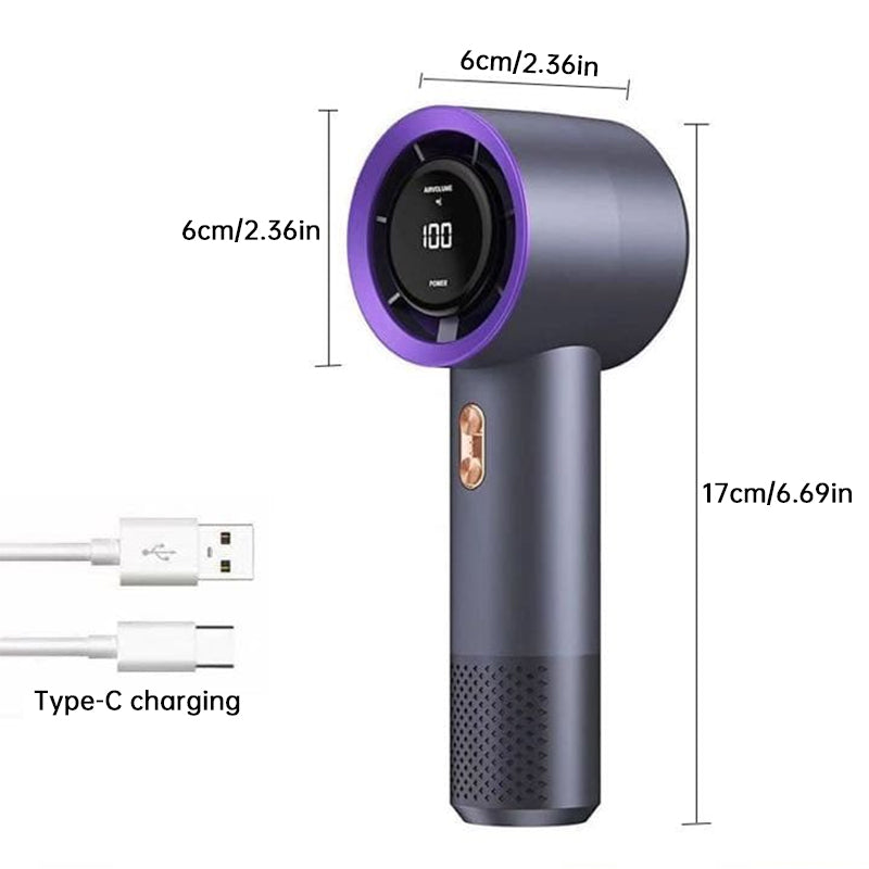 6-Blade High Speed Handheld Mini Fan