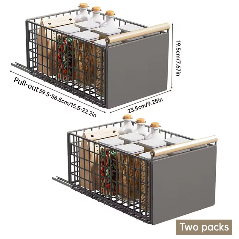 Pull-Out Kitchen Cabinet Organizer Drawer