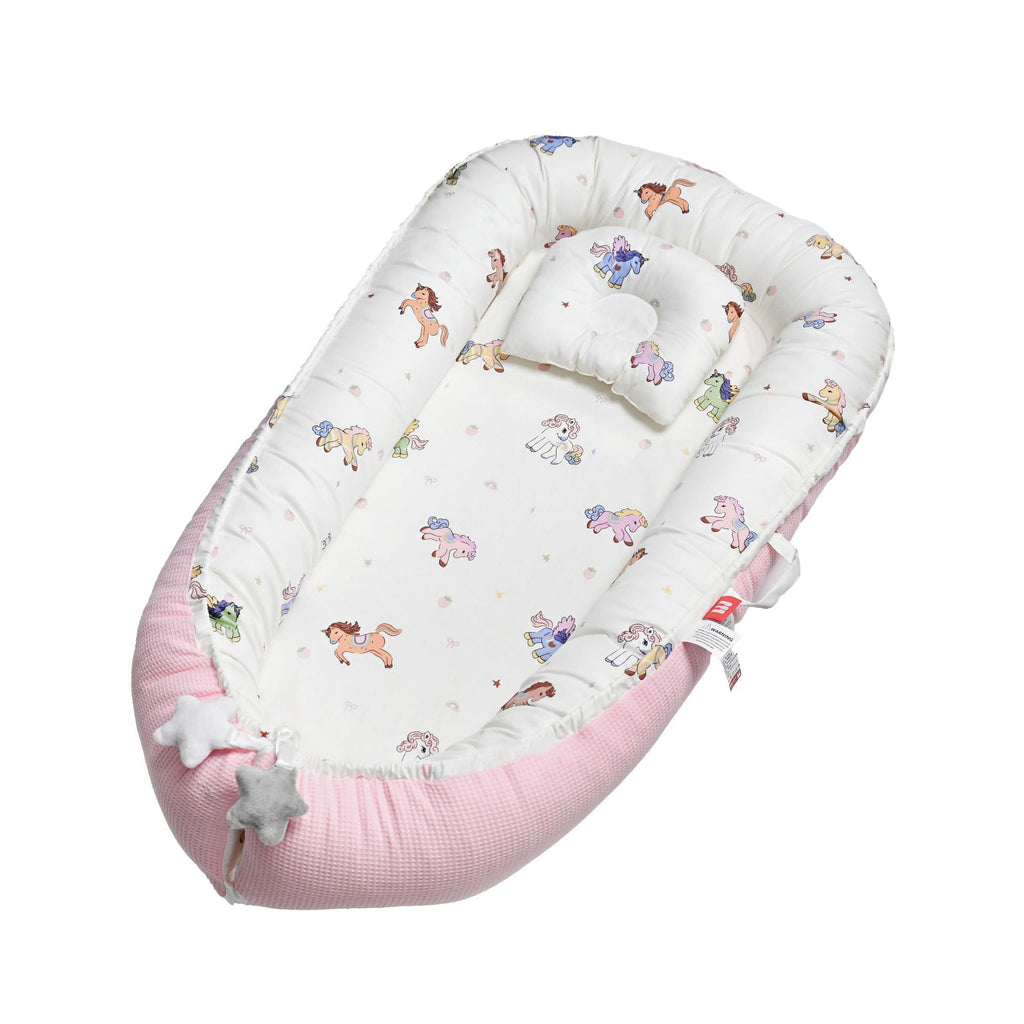 Removable & Washable Travel Baby Bed with Soft Cotton