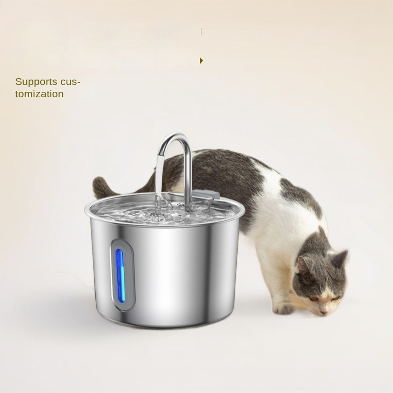 Stainless Steel Automatic Pet Water Fountain
