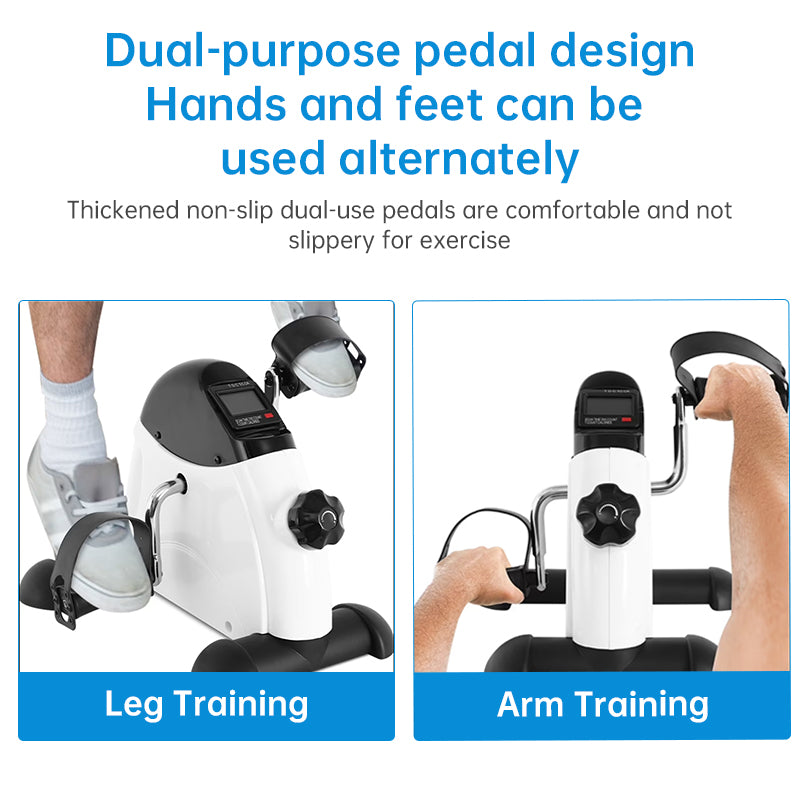 Compact Home Exercise Bike with LCD Monitor