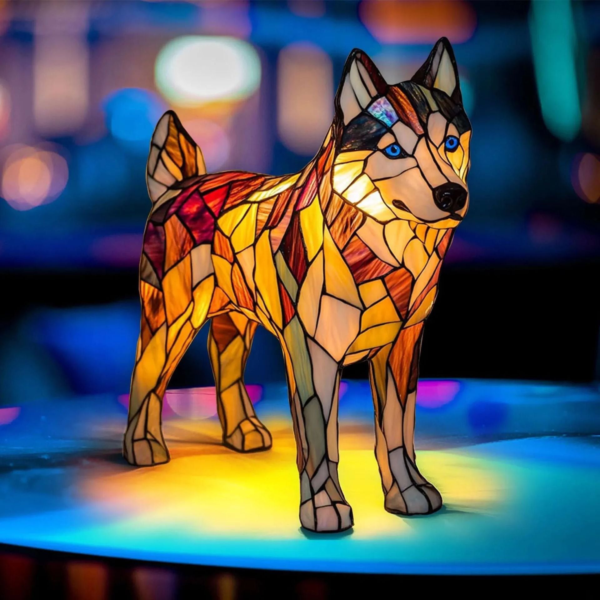 Resin Animal LED Decorative Lamp