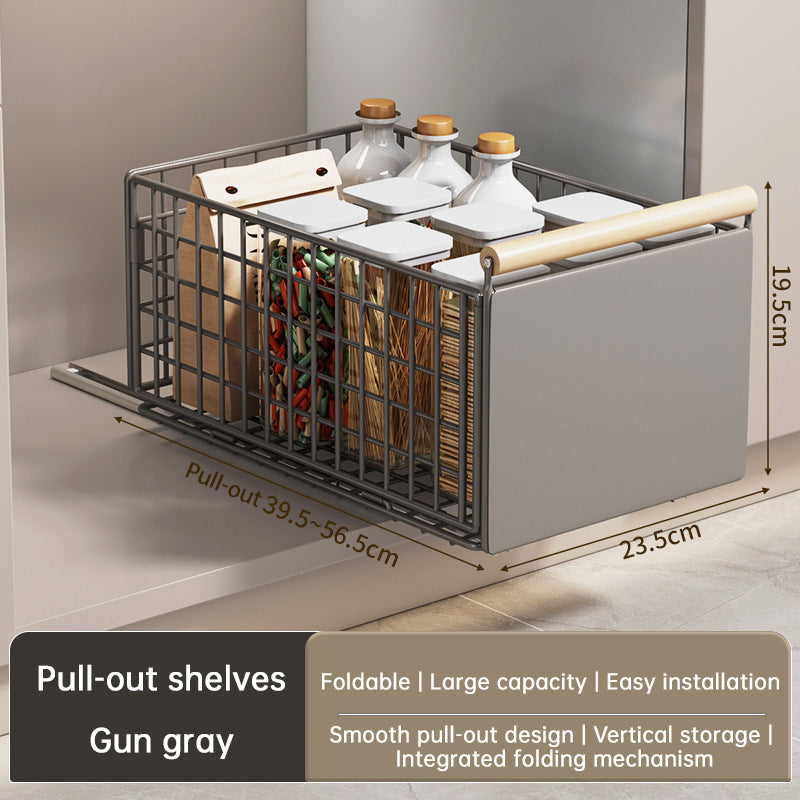 Pull-Out Kitchen Cabinet Organizer Drawer
