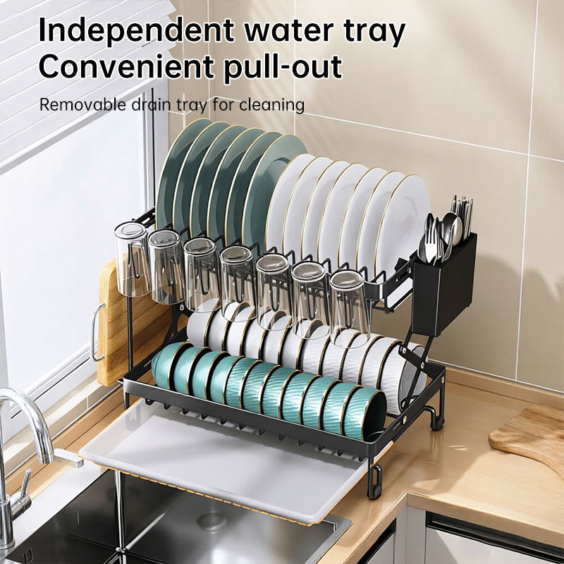 Foldable Large Capacity Kitchen Countertop Organizer
