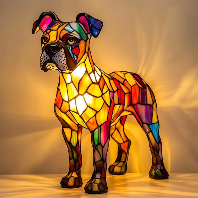 Resin Animal LED Decorative Lamp