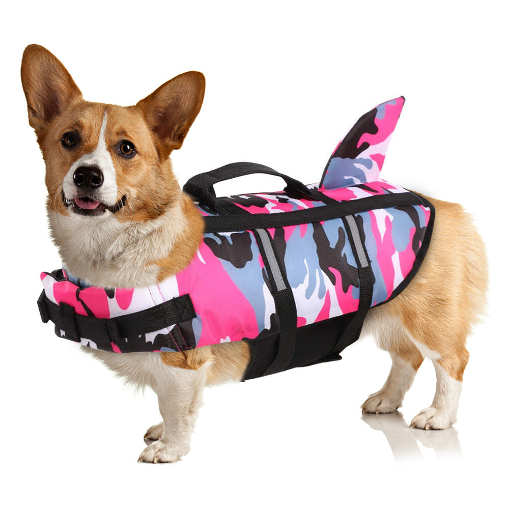 Lightweight Adjustable Floating Safety Vest for Medium to Large Dogs