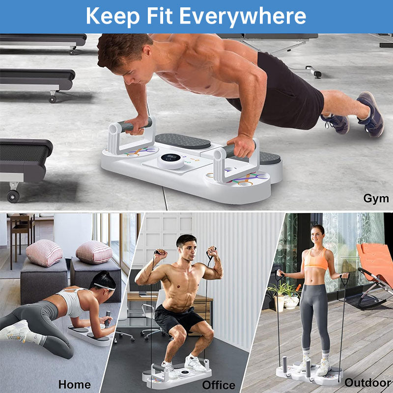 6-in-1 Multifunction Home Gym Push-Up Board