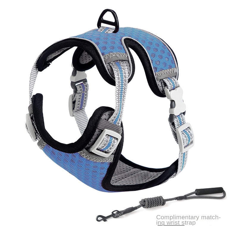 Anti-Escape Nylon Walking Harness for Outdoor Cat Training