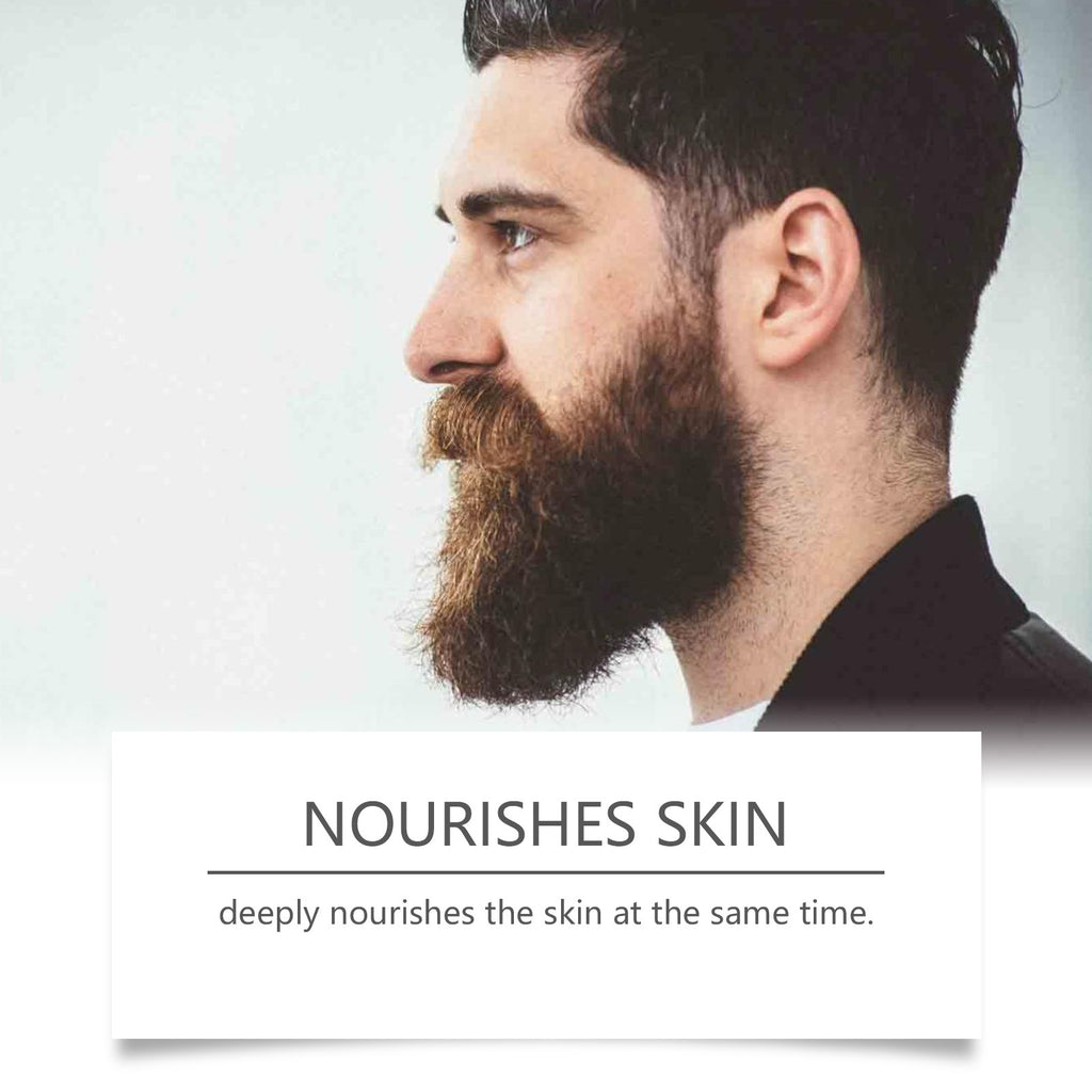 Moisturizing & Softening Beard Growth Essential Oil with Roller Applicator (60ml)