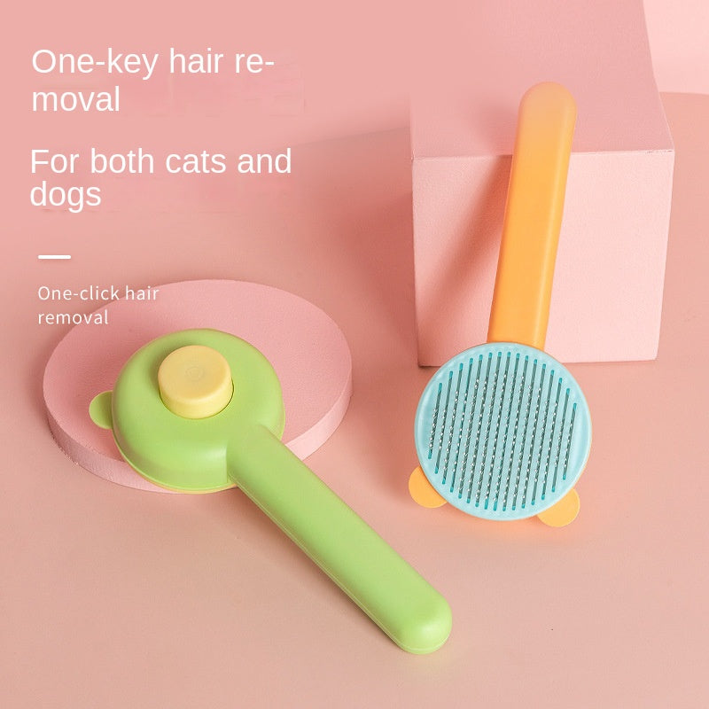 Cat & Dog Grooming Brush for Loose & Dead Hair Removal
