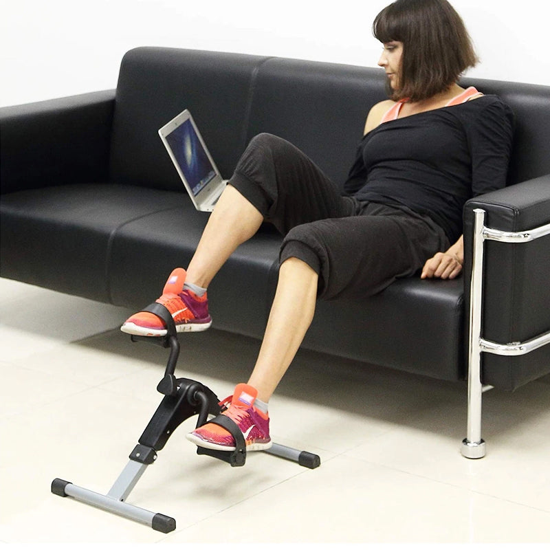 Compact Home Exercise Bike with LCD Monitor