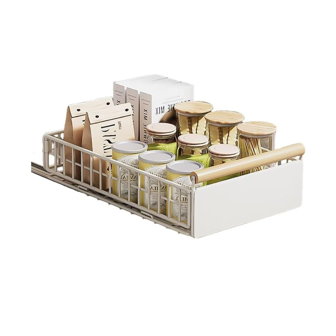 Pull-Out Kitchen Cabinet Organizer Drawer